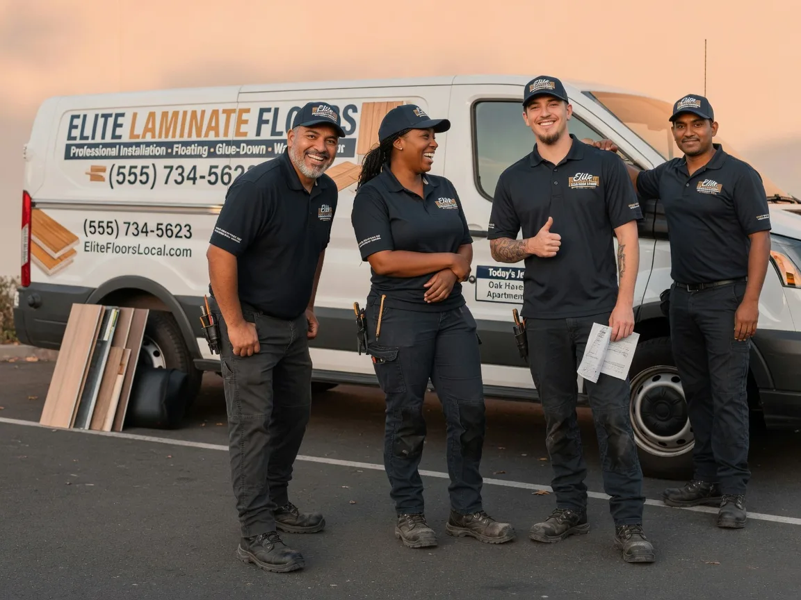 Laminate flooring installation company in Parma, MI